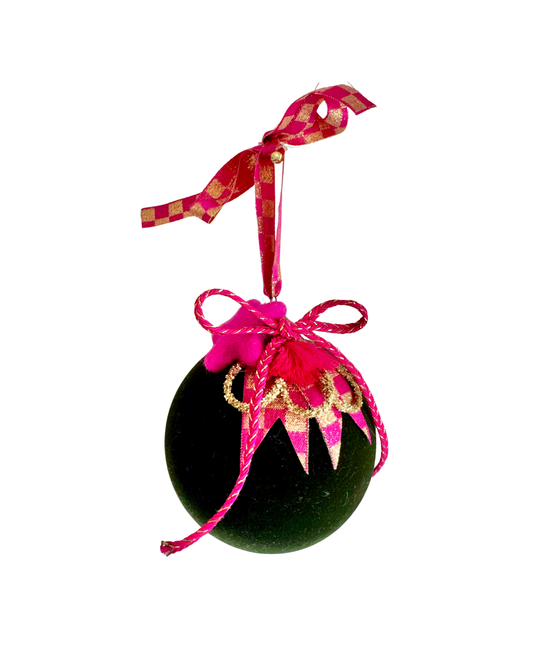 Dark Green Ornament #2