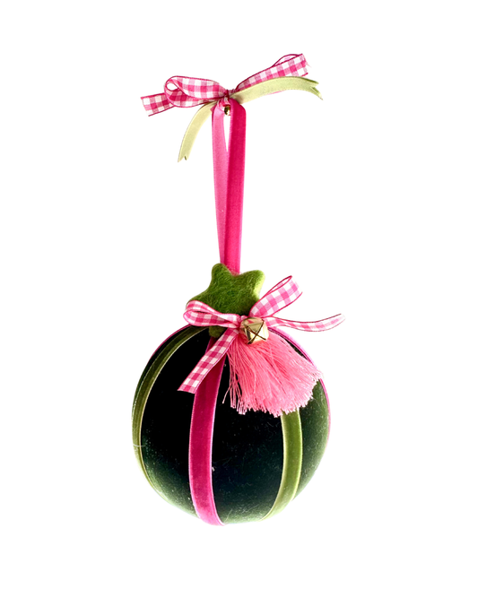 Dark Green Ornament #4