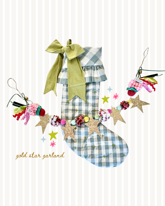 Gold Star Garland