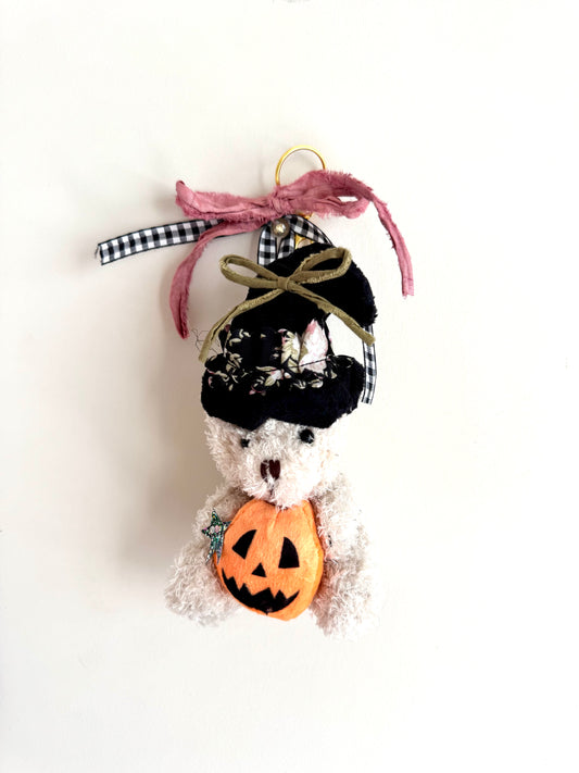 Halloween Bear Bag Charm #3