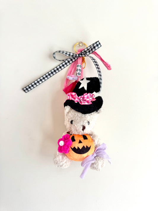 Halloween Bear Bag Charm #4