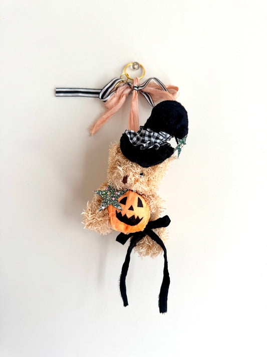 Halloween Bear Bag Charm #5