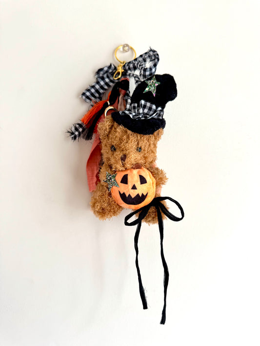 Halloween Bear Bag Charm #6