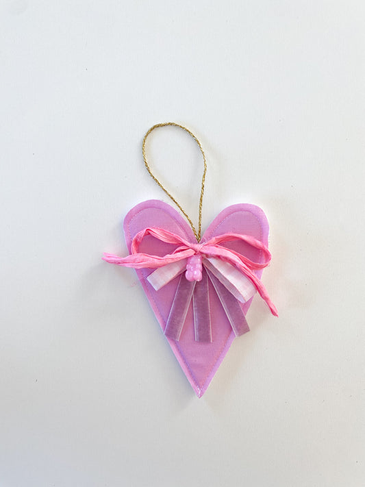 Mini Lavender Gummy Bear Heart