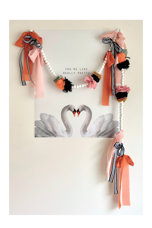 Orange Pumpkin Garland