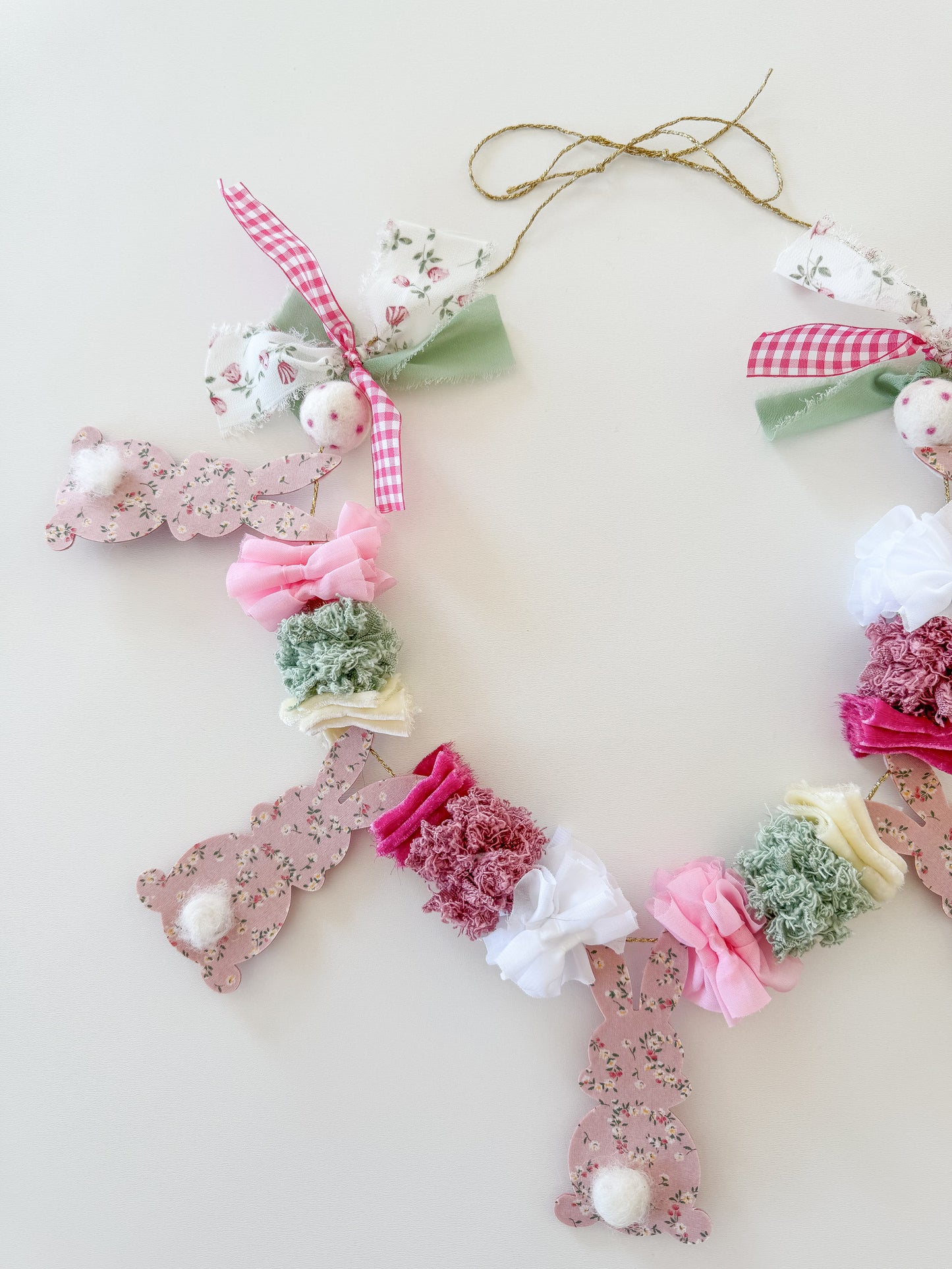 Pink Bunny Garland #2