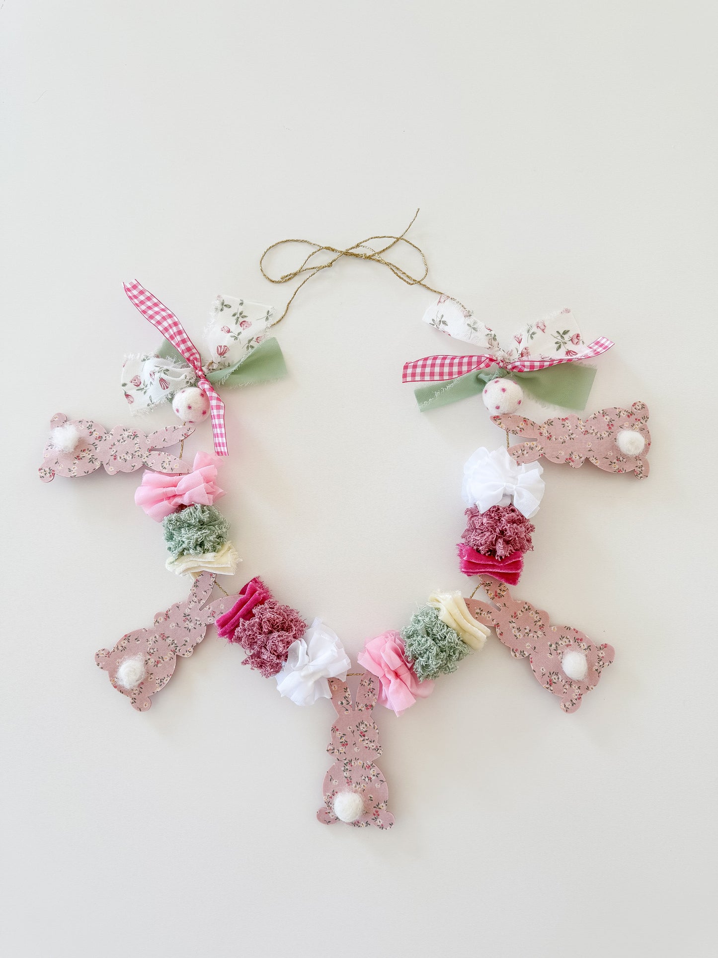 Pink Bunny Garland #2