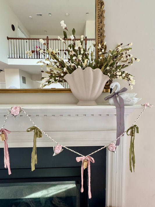 Pink Tulip Garland