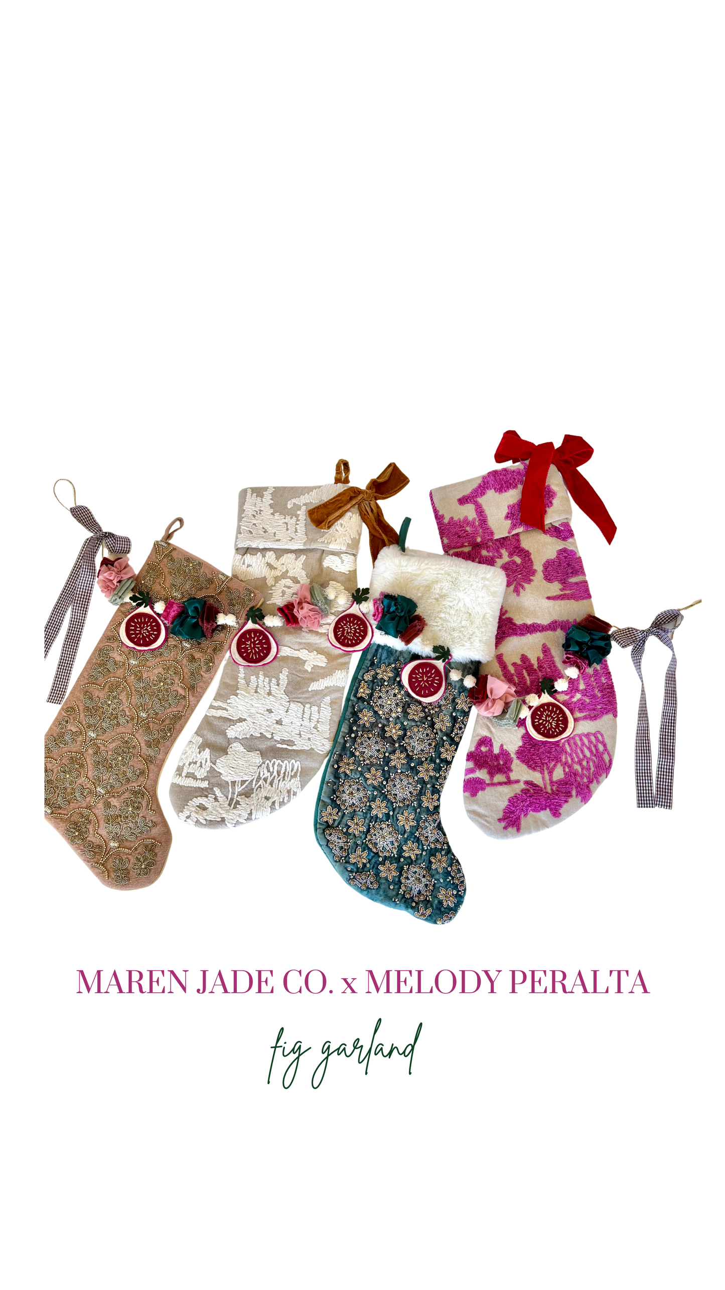 Maren Jade Co. x Melody Peralta Fig Garland