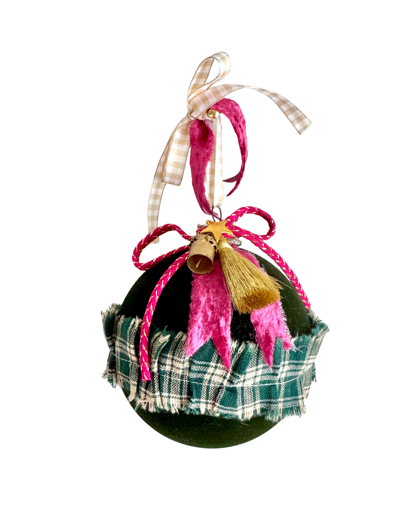 Dark Green Ornament #3