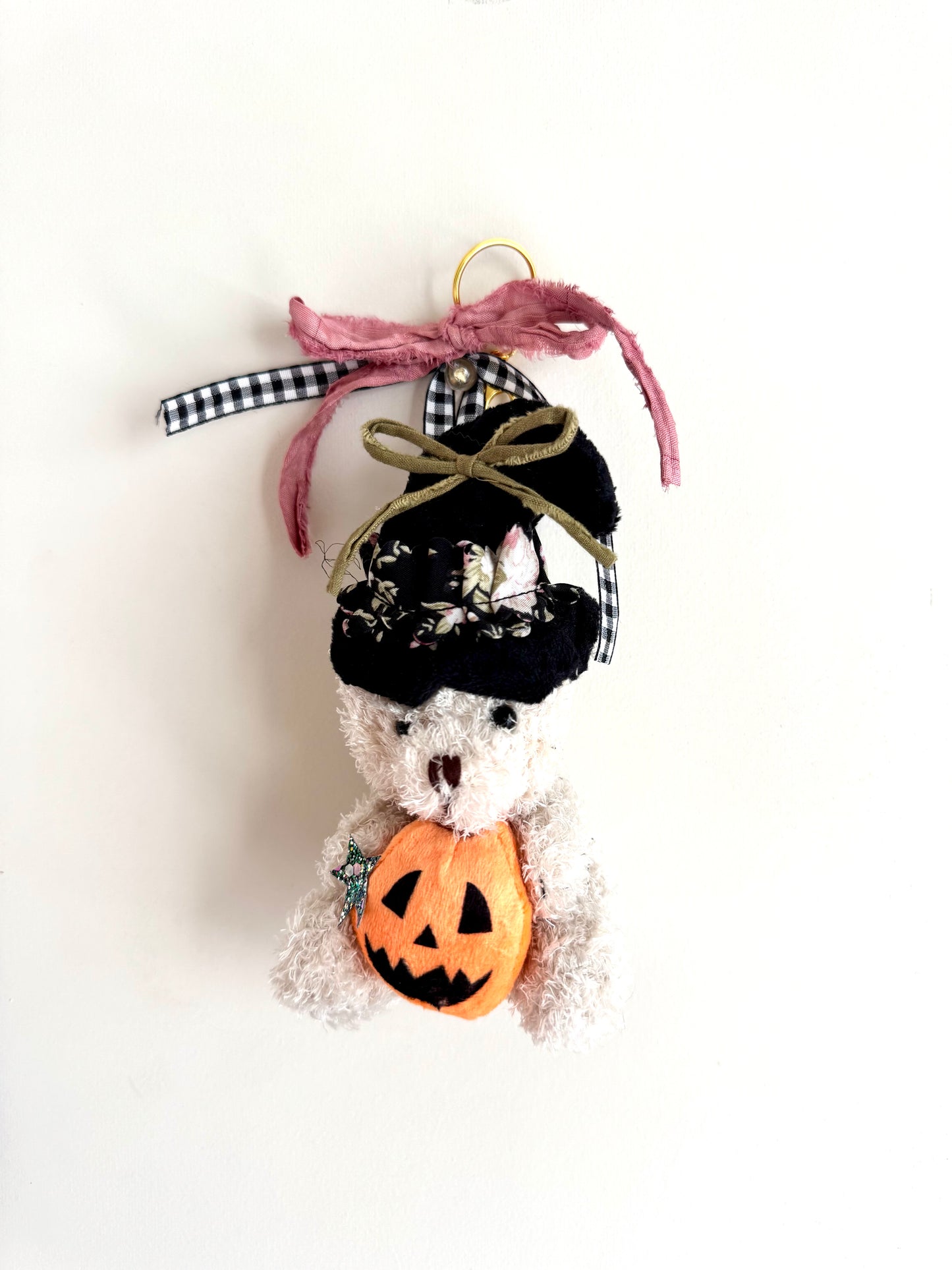 Halloween Bear Bag Charm #3