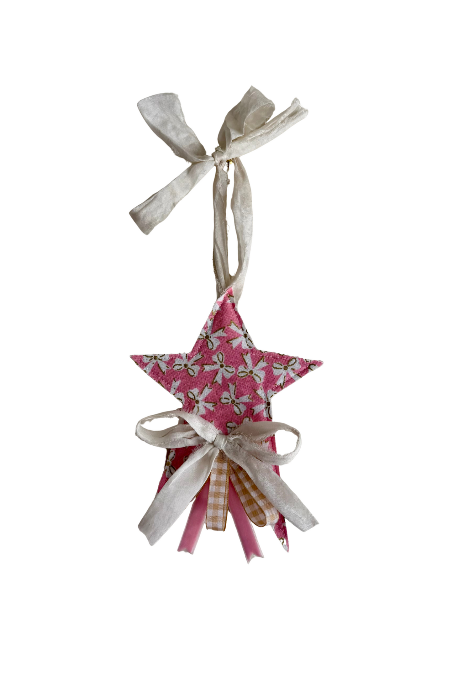 Mini Pink Bow Star