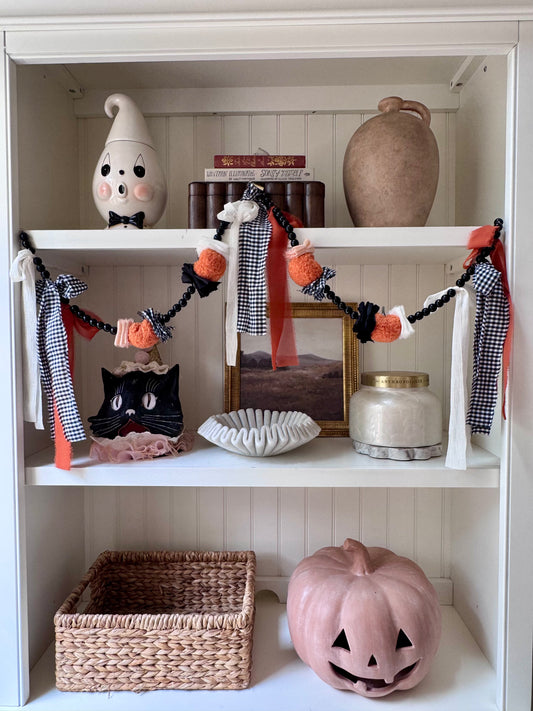 Orange Pumpkin Garland