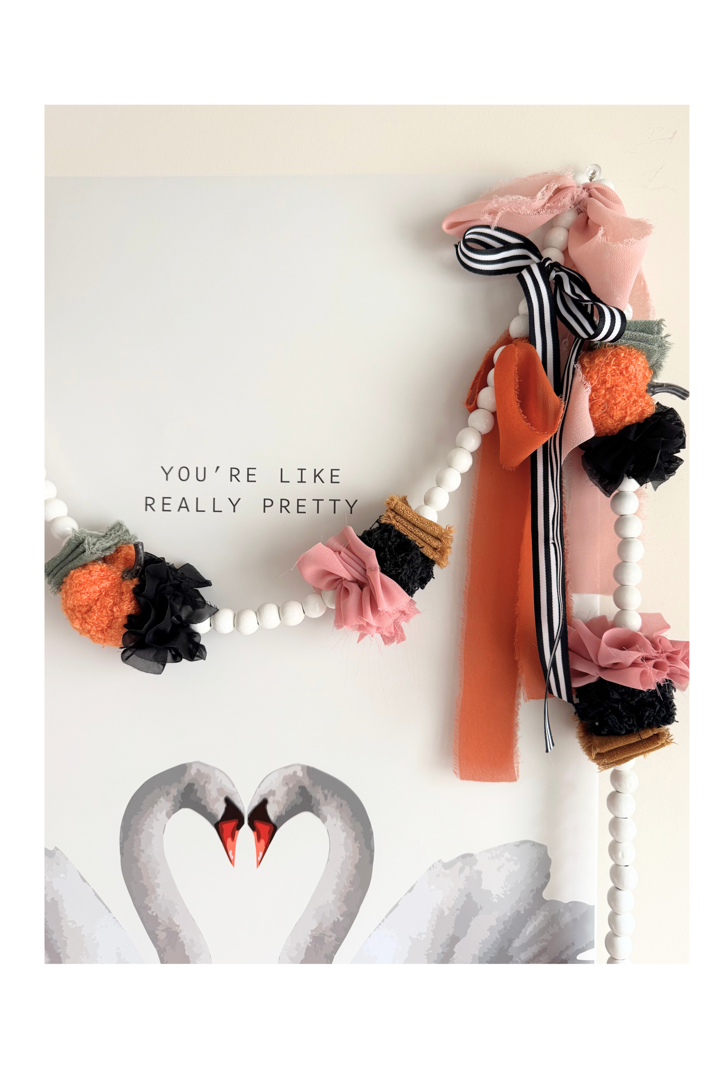 Orange Pumpkin Garland