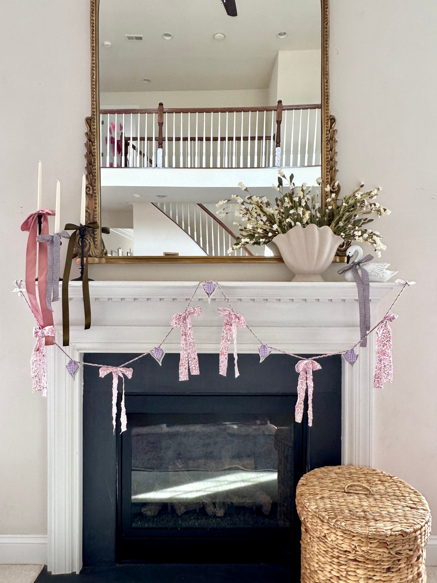 Purple Tulip Garland