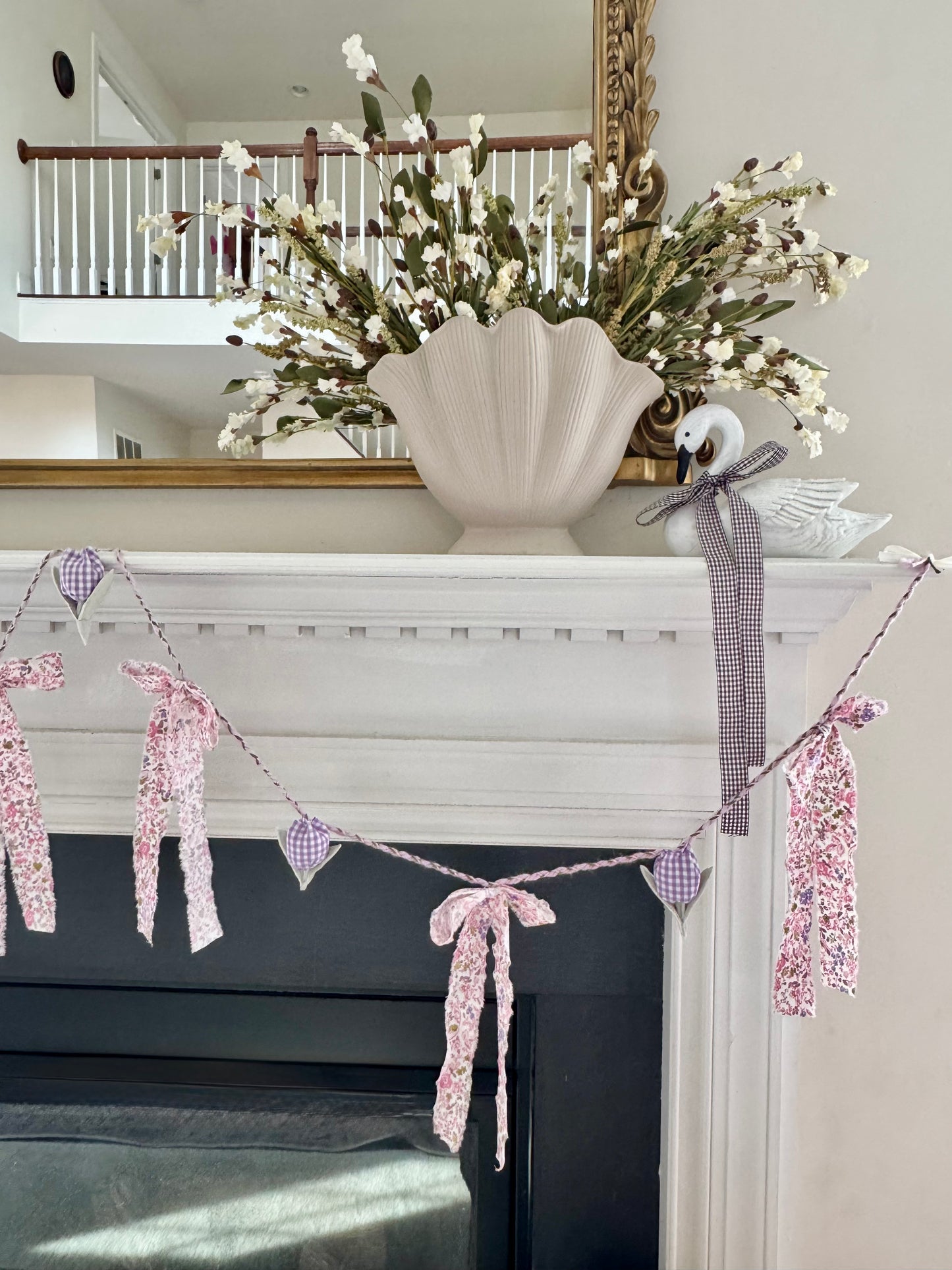 Purple Tulip Garland