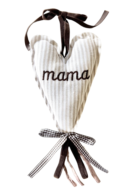 Striped Mama Heart