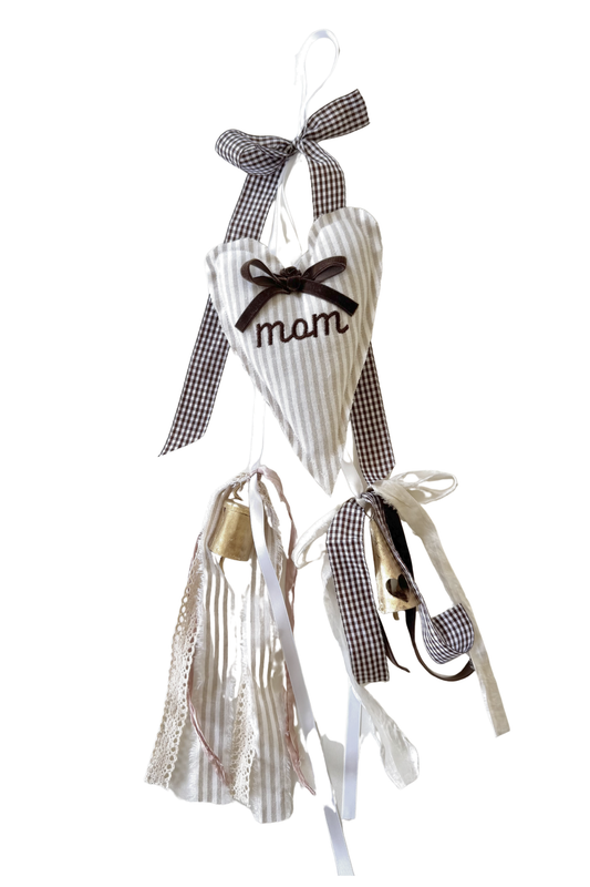 Striped Mom Door Hanger